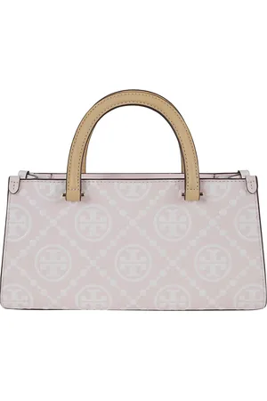 Tory Burch Väska, Dam, ONE Size, Läder, Stilren Rosa & Lila Crossbody Väska
