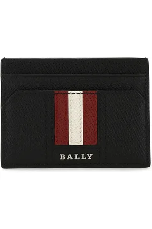 Bally Accessoarer, Herr, ONE Size, Läder, Thar randigt korthållare