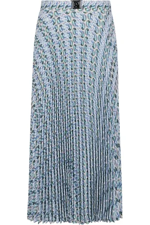 Tory Burch Kjol, Dam, XS, Blå Stilfull Kjol för Kvinnor