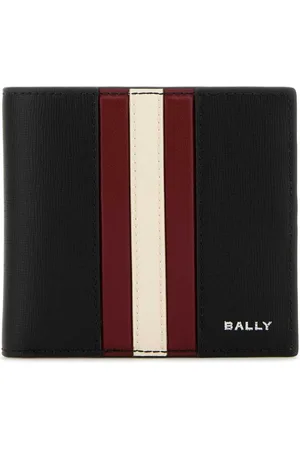 Bally Accessoarer, Herr, ONE Size, Läder, Svart Läderplånbok