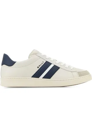 Bally Skor, Herr, 41 EU, Läder, Vita Thiago Sneakers i vitt läder