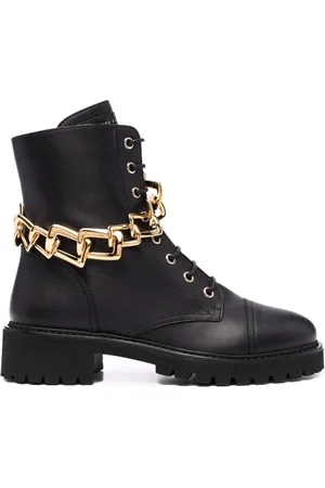 Giuseppe Zanotti Skor, Dam, 36 EU, Läder, Biker Boots