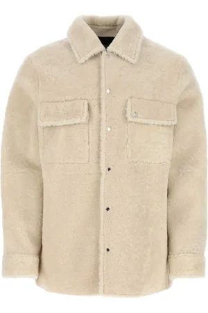AMIRI Jacka, Herr, M, Shearling Overskjorta Alabaster