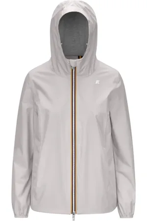K-Way Jacka, Dam, L, Grå Stretch Poly Jersey Kappa
