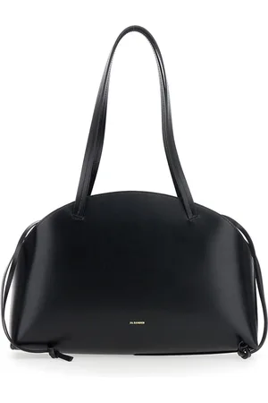 Jil Sander Väska, Dam, ONE Size, Läder, Svart Curve Axelväska