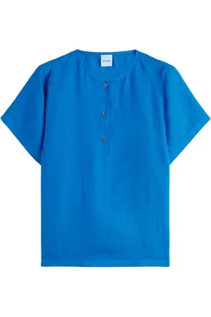 Aspesi Blusar & Skjortor , Dam, 2Xs, Linne, Linneblus