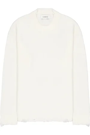 LANEUS Stickade tröjor & koftor, Herr, M, Crew Neck Sweater