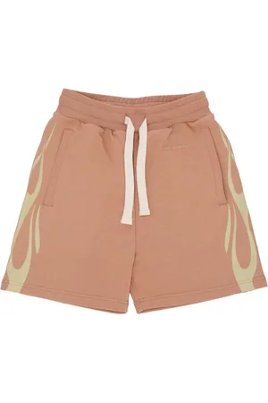 Vision Of Super Shorts, Herr, S, Bomull, Flames Shorts Lättvikts Tracksuit Byxor