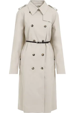 Givenchy Kappa, Dam, M, Bomull, Eggshell Trench Coat