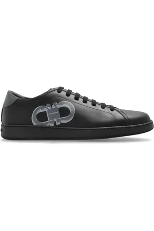 Salvatore Ferragamo Skor, Herr, 44 EU, Läder, Sneakers Brandy