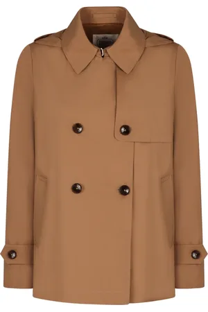 HERNO Kappa, Dam, XL, Bomull, Hooded Trench Coat
