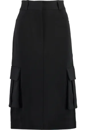 Givenchy Kjol, Dam, M, Polyester, Flap Pocket Technical Skirt
