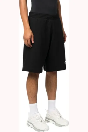Givenchy Shorts, Herr, S, Bomull, Svarta jogging shorts i jerseybomull med logotryck