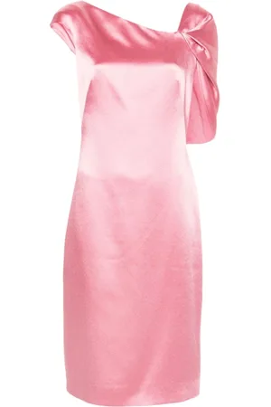 Givenchy Klänning, Dam, M, Asymmetrisk Klänning med Draperad Rygg