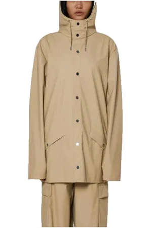 Rains Kappa, unisex, M, Polyester, Modern regnkappa med funktionell design