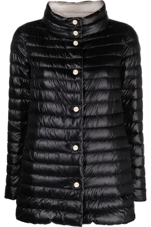 HERNO Jacka, Dam, S, Vändbar Quiltad Jacka