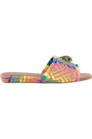 Kurt Geiger Skor, Dam, 40 EU, Platt toffel i rosa