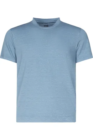 FEDELI Topp, Herr, 3Xl, Linne, Blå Linne T-shirt och Polo