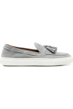 Fratelli Rossetti Skor, Herr, 42 1/2 EU, Läder, Läder Tassel Loafers, Tillverkad i Italien