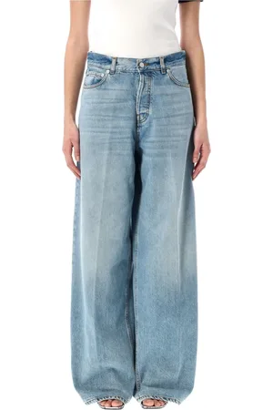 haikure Jeans, Dam, W26, Bomull, Bethany Acqua Wide Jeans