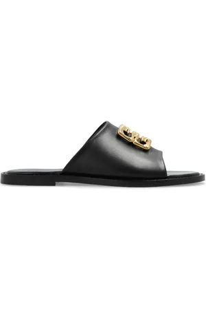 Givenchy Skor, Dam, 38 EU, Läder, 4G Liquid Flat Slides