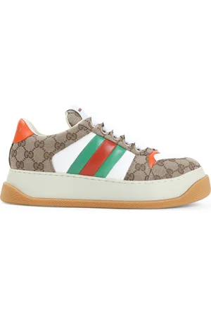 Gucci Skor, Herr, 45 EU, Läder, Double Screener Sneakers