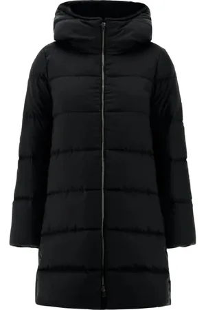 HERNO Jacka, Dam, M, Polyester, A Shape Arendelle New Lady Faux Fur Padding
