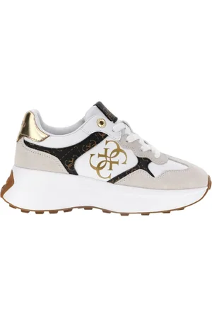 Guess Skor, Dam, 37 EU, Vita sneakers