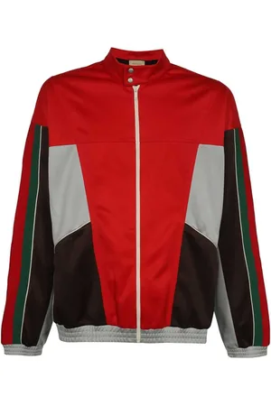 Gucci Sweatshirts & Hoodies, Herr, L, Bomull, Web Detail Techno Fabric Jacket