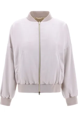HERNO Jacka, Dam, M, Polyester, Lyxig Satin Bomberjacka