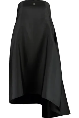 Givenchy Klänning, Dam, S, Nylon, Asymmetrisk Nylonklänning med Fåll