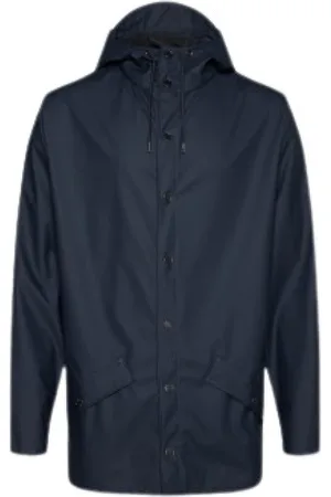 Rains Jacka, Dam, S, Polyester, Modern Vattentät Jacka