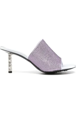 Givenchy Skor, Dam, 38 EU, Läder, G Cube Embellished Mules