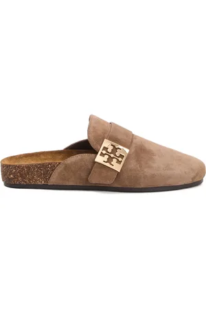 Tory Burch Skor, Dam, 38 1/2 EU, Mocka, Mocka Sandaler Stilfull Chic Look