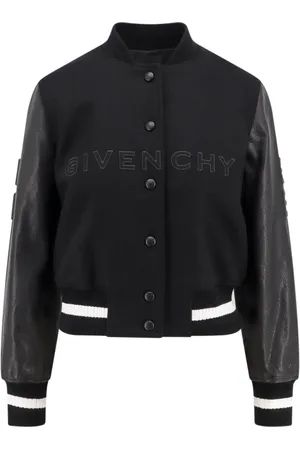 Givenchy Jacka, Dam, XS, Svart Bomberjacka i Ullmix