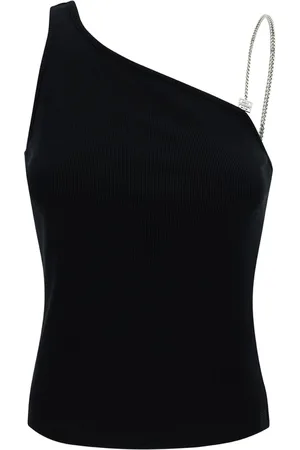 Givenchy Topp, Dam, S, Bomull, Axelbandslös topp med 4G-kedja