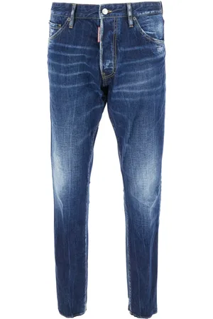 Dsquared2 Jeans, Herr, M, Denim, Cool Guy Blå Jeans Faded Denim