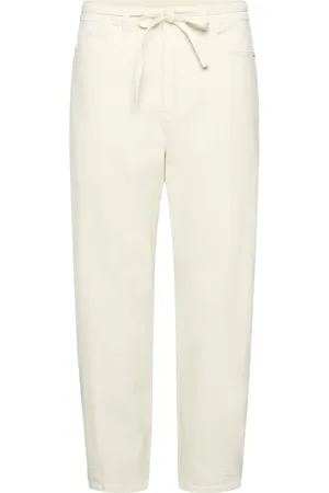 Kaffe Byxor, Dam, L, Denim, Högmidjade Jeans Off Denim