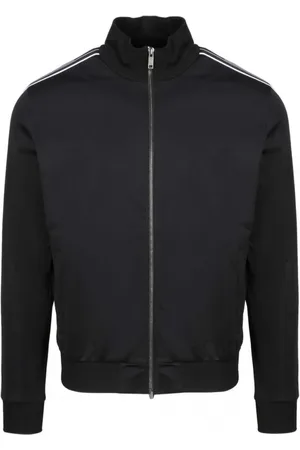 Givenchy Sweatshirts & Hoodies, Herr, S, Logo Randig Zip Jacka