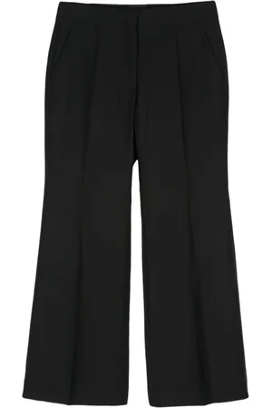 Givenchy Byxor, Dam, M, Svarta skräddade byxor i ullmix
