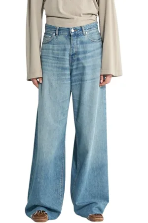 haikure Jeans, Dam, W25, Denim, Bethany Wide Leg Denim Jeans