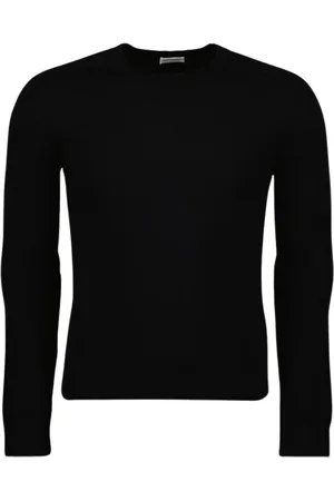 Saint Laurent Stickade tröjor & koftor, Herr, S, Kashmir, Kashmir Pullover Tröja