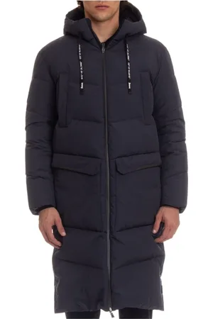 HERNO Jacka, Herr, L, Polyester, Quiltad lång kappa med Goretex