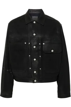 Givenchy Jacka, Herr, M, Denim, Pleated Denim Jacket