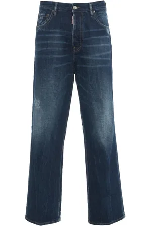 Dsquared2 Jeans, Herr, M, Bomull, Blå Lösa Be Cool Be Nice Jeans
