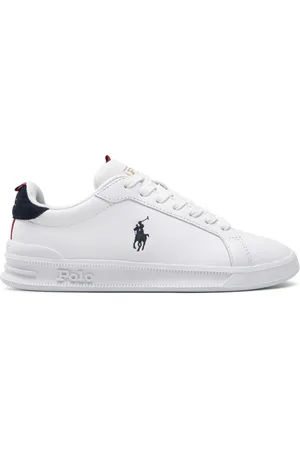 Ralph Lauren Skor, Herr, 42 EU, Läder, Heritage Court II Sneakers