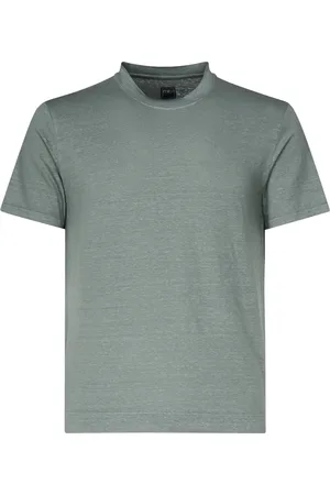 FEDELI Topp, Herr, M, Linne, Grön Linne T-shirt och Polo