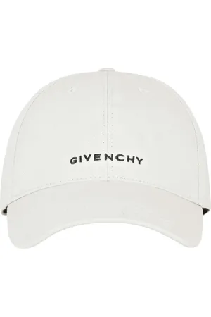 Givenchy Accessoarer, Herr, ONE Size, Bomull, Basebollkeps med Signatur Broderi