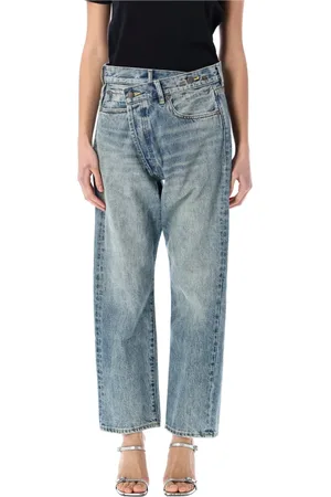 R13 Jeans, Dam, W27, Bomull, Lena Crossover Jeans