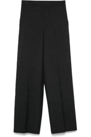 Gucci Byxor, Dam, XS, Bomull, Grå Ull Vida Ben Byxor